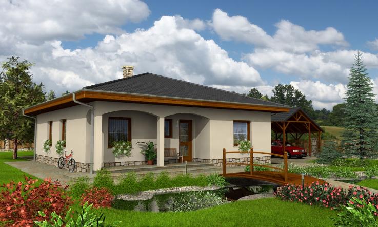 projekt domu BUNGALOW 36